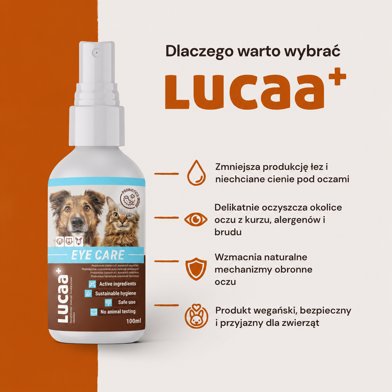 LUCAA+ Pielęgnacja oczu