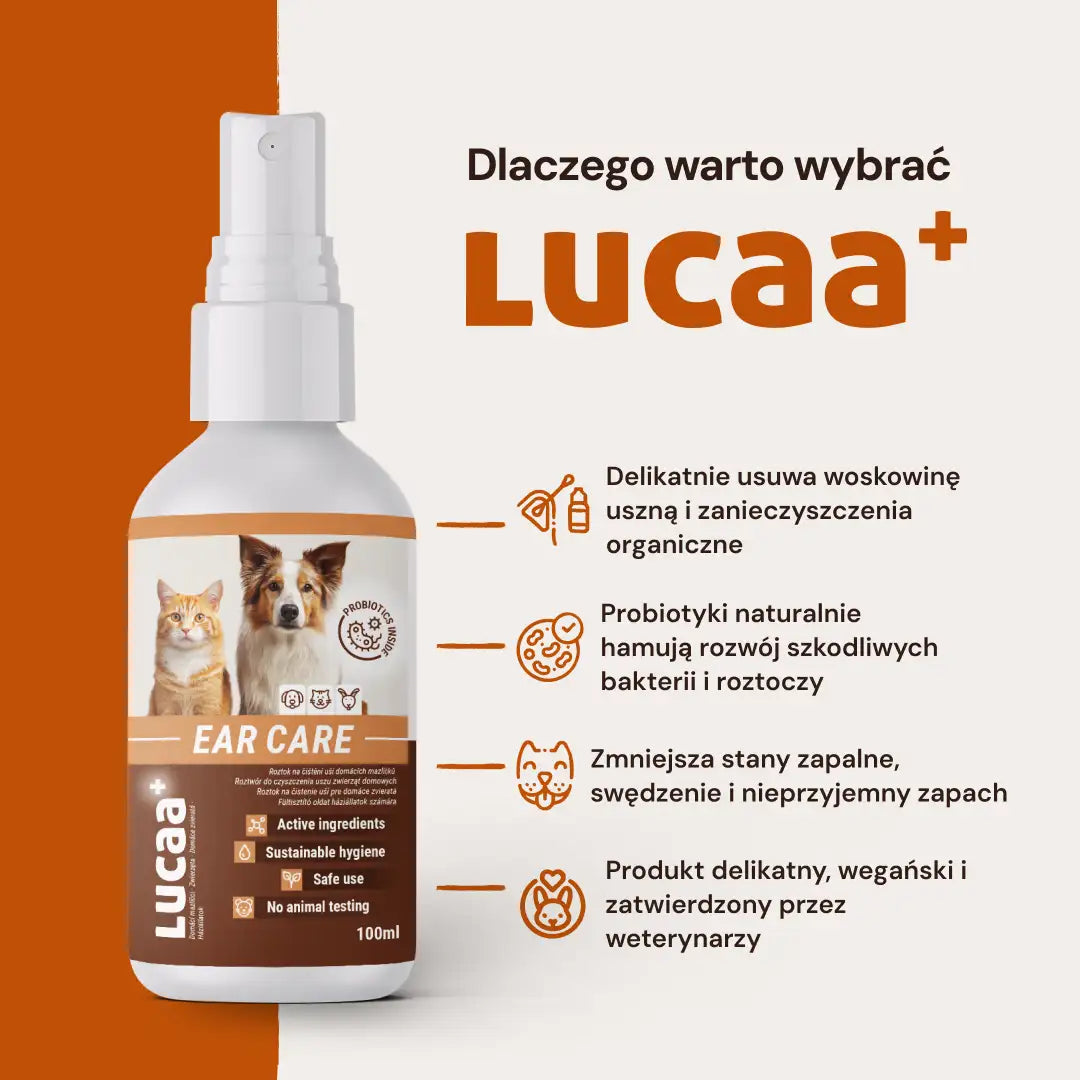 Lucaa+ Pielęgnacja uszu
