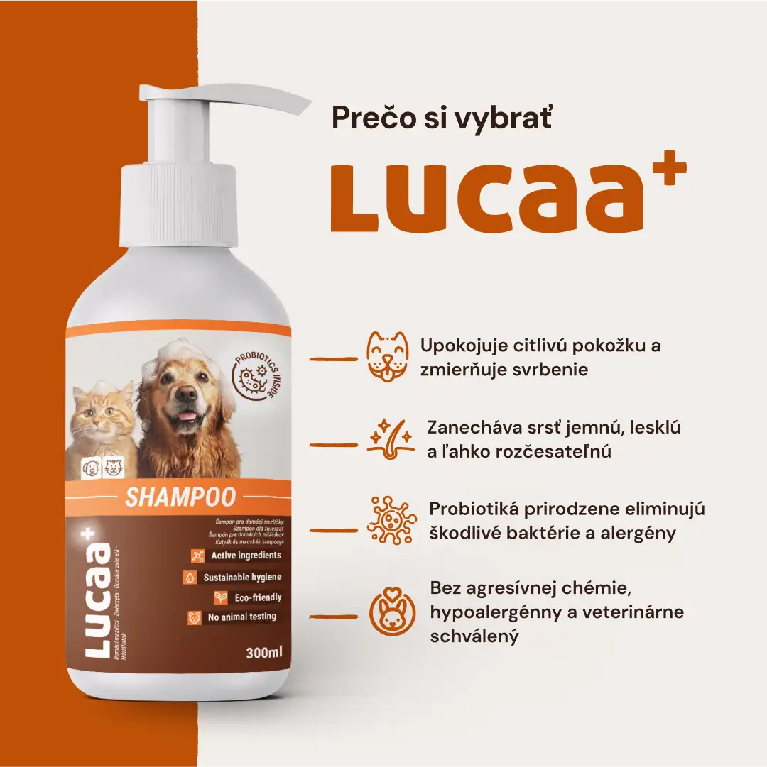 Szampon probiotyczny Lucaa+