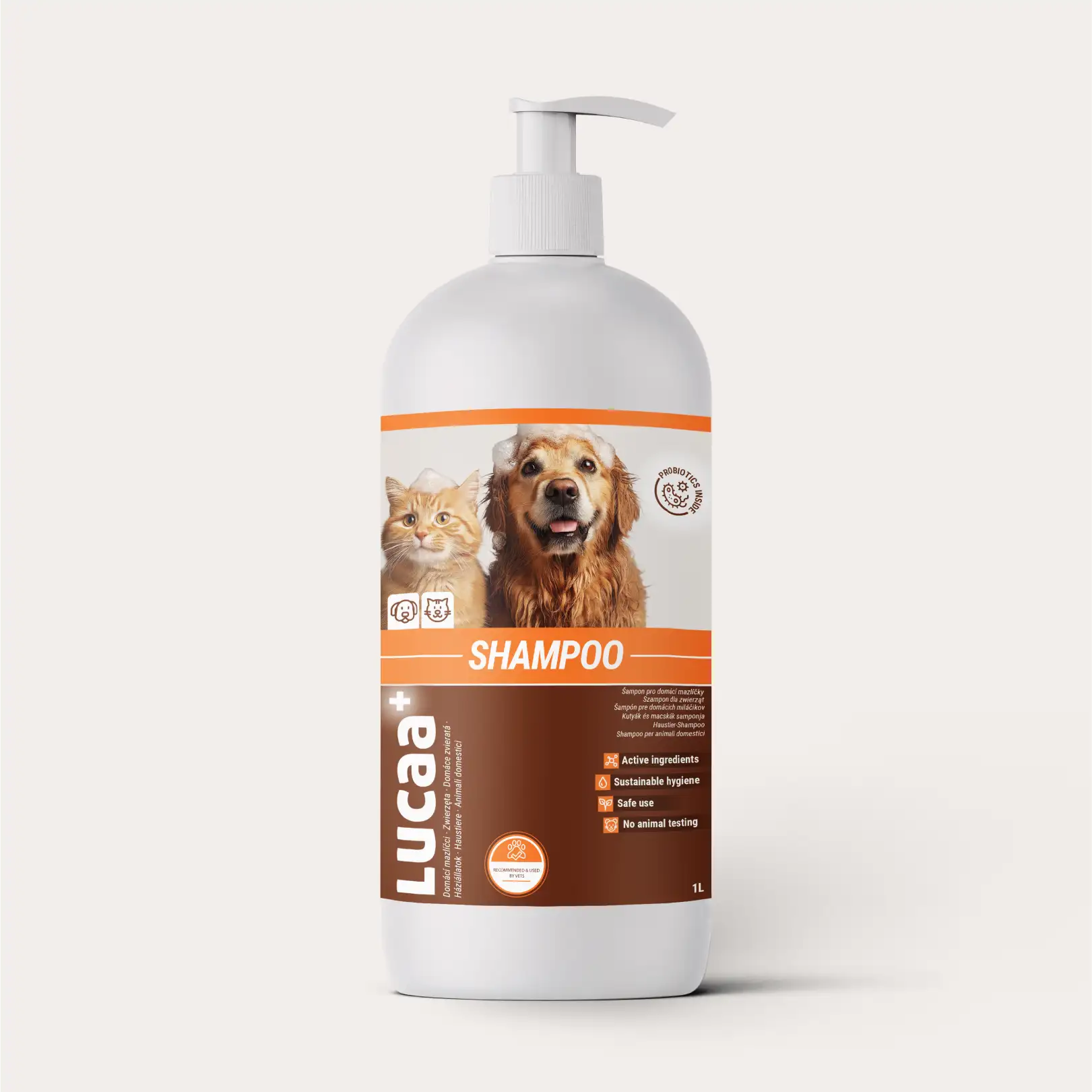 Szampon probiotyczny Lucaa+