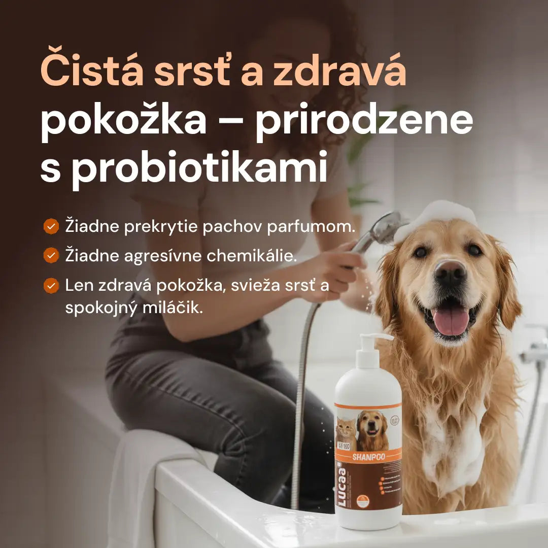 Szampon probiotyczny Lucaa+